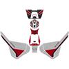 AZgraphishop Az Graphishop Kit adesivi Resina 3D Compatibile Con BMW R 1300 GS Adventure Racing Red Style PACK-FM-002-RR