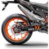 Generico Kit adesivi grafiche per forcellone compatibili con KTM Duke 790/890. Protezioni Moto Forcellone da Urti e Graffi. Adesivi in Crystal.