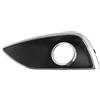 UTONGMU griglie anteriori fendinebbia Per Hyundai IX35 Per Tucson 2010 2011 2012 Cornice Cromata Per Cofano Fendinebbia Paraurti Anteriore Griglia Di Copertura(Left)