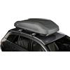 ALTHURA Box VORTEX 470 lt 185x90x43 | Box Portatutto Aerodinamico Althura - Doppia Apertura (Grigio antracite)