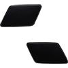 NEGRO Copri tappo lavavetri for paraurti anteriore auto adatto for Skoda Octavia 2 A5 Mk2 2004-2013 1Z0955109 1Z0955110 ugello laterale sinistro tappo di copertura dell'ugello della rondella