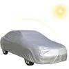 Generic Copertura completa per auto per esterni - Robusto telo esterno per pioggia, sole e protezione UV | Coperture antineve e polvere | Copertura per auto resistente per tutto il giorno