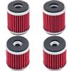 Road Passion 4*Filtri olio Compatibile per YAMAHA Xt250 249 2020/ Mt-125 125 2015-2020/ YZFR125A ABS 125 2016-2019/ Yz450fx 449 2015-2019/ Yz450f 449 2009-2019/ YZ250F 60th Anniversary Ed.250 2016