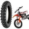 Generic Gomma Copertone Pneumatico Moto Mini Cross 2.50-10 Tassellato Minimoto Minicross