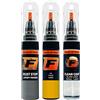 F FIRANTO FIRANTO Kit Riparazione Vernice Auto per Ferrari 4305 Giallo Modena - Set rimuovi Graffi per Vernice Auto 3in1-15ml Primer, Pennarello ritocchi Vernice, Vernice lucidante