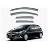 MadongJ Deflettori Finestrini Auto per Toyota Auris E180 2012-2015, Deflettori d'Aria Finestra Laterale Deflettori Antivento Visiere Visori Parapioggia