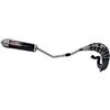 MOTOTOPGUN giannelli scarico completo omologato nocat enduro 2t carbonio compatibile con beta rr 50 motard dx 2018 2019 2020 mototopgun 34090hf + 34702hf