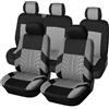 RVEVFBKBAL Auto Per Renault Per Kangoo Per Express Coprisedili Auto(Set completo grigio)