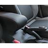 Drive Design bracciolo Compatibile Crossland X Regolabile Lunghezza Ecopelle Nero Montaggio Senza Viti -(Versione Bassa)