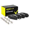RIDEX PLUS 402B0108P Set d'assale Kit pastiglie freni Anteriore La foto corrisponde al volume di fornitura con molla Compatibilità con HYUNDAI i20 PB, PBT