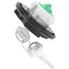 Generic For Iveco Daily Tappo serbatoio carburante 1999-2014 Tappo serbatoio con chiusura con 2 chiavi for benzina