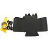 NSGJUYT Coprivolante Pelle fai da te intrecciata a mano per cucire per cucire con coperchio del volante per Nissan Qashqai J10 J11 X-Trail T31 NV200 Rogue (Color Name : Black thread)