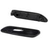 FGGHDR Parafango Anteriore Indicatore Laterale Lampeggiante Alloggiamento Della Luce Sostituzioni Per MINI Per Cooper R60 R61 Per Countryman Per Paceman direzione indicatore(Smoked Lens)