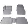Recambo Tappetini in gomma 3D compatibili con Ford Kuga II | DM2 | anno di costruzione 2013 2019 | Tappetini in gomma | su misura | con bordo | grigio