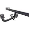W WIELEN COMPONENTS WIELEN Compatibile con Gancio Traino Fisso Jeep Cherokee KJ 2001-2008 + Kit 7 Poli