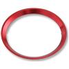 FHSUFG Rifiniture interne per auto Adesivi Decorativi Per Volante Auto Per Mercedes Per Benz 2020 2021 2022 A160 A180 A250 A35 A45 Per AMG EQA GLE CLS GLS ABCE Class Accessorio interne Auto(Size B Red)