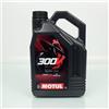 Motul Olio motore 300V 10W-50 Olio completamente sintetico Olio Racing/Road 4 L