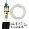 Jonikuper Kit pompa riscaldatore diesel a impulsi elettronici da 12 V, capacità olio con tubo carburante e connettori, per riscaldatori da parcheggio ad aria da 1 KW-5 KW, per motori diesel per auto e camper