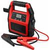 TGTHDD Avviatore di emergenza portatile da 42000 mAh, 12 V e 24 V, corrente di picco 1500 A, per tutte le auto, camion e veicoli pesanti, batteria di emergenza per auto con funzione Power Bank