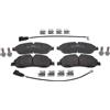 FERODO Kit pastiglie freni Anteriore Con contatto segnalazione usura con accessori FVR4661 Compatibilità con FORD Transit Custom V362 Van FY, FZ Transit Mk7 Van V363, FCD, FDD