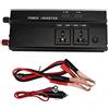 Akozon Invertitore di Potenza Display LCD da 5000 W da 12 V a 220 V Adattatore per Caricabatterie USB per Convertitore di Potenza per Auto