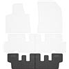 FROGUM El Toro Set di tappetini in gomma per Citroën C4 Picasso 2013-2019 | Materiale resistente | Bordo protettivo di 1-5, cm