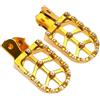 FGHDSSA Poggiapiedi moto Per Pedane CNC Per Moto Sur-Ron Surron Light Bee X/S Talaria(Oro)