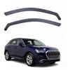 Modifycar - Deflettori per finestrini anteriori per auto compatibili con Audi Q3-5 porte - Anno 2019 - in poi - Colore fumoso - Installazione interna trasparente