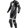 DAINESE Laguna Seca 6 1- Pezzo Tuta in pelle da moto, nero/bianco, 56