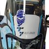 labelbike - Adesivo 3D Moto Cupolino Parabrezza Protezione e Decorazione in Resina Compatibile con Yamaha Tenere 700 2025 - Colore Blu