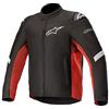 Alpinestars T-SP5 Rideknit Giacca tessile moto, nero/rosso, 4XL