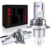 Generico fragre shop Coppia lampade a LED per Auto Moto H4 6500K 55W luce bianca