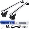 DGH System universale Barre portatutto portapacchi BARRE compatibile con SUZUKI S-Cross SUV 2021- max 90 kg 120 cm Alluminio