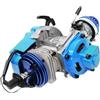 T-MOTO.IT #1 OFF ROAD LEADER T-MOTO Blocco Motore 50cc 7,5 CV per Minimoto e Miniquad | Ricambio a Benzina per Moto Bambini, Minicross e Quad Junior | Versione Azzurra | Compatibilità da Verificare Prima dell'Acquisto