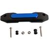 NAWENSON Copri tubo di scarico moto, Scudo termico in alluminio CNC guardia decorativa per Yamaha Tmax 530 SX/DX 2017-2018 (Blu)