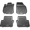 MTM Tappetini Gomma per Opel Zafira B 7 posti 05.2005-12.2011 Design a Vaschetta, su Misura con Bordi Rialzati cod. 3D 5594