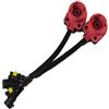 PolarLander 2PCS HID Sockets HID titolari xeno D2S D2R D2C connettore del cablaggio Bulbi Adattatori