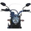 Generico CUPOLINO TRASPARENTE ALTO (CON ATTACCHI VERNICIATI) COMPATIBILE CON DUCATI SCRAMBLER 400-800 (15-19) - MARCA: FACO - Art. 28675 - MISURE: L.415 X H.385 SPESSORE 4 MM