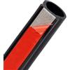 MOCNT Striscia di Tenuta per Portiera Auto 8 Metri Striscia di Tenuta in Gomma per Auto Forma di D Autoadesiva Guarnizione in Gomma Insonorizzante Impermeabile 10mm X 8mm