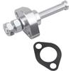 generico SIKUAI Tendicatena di distribuzione per moto con guarnizione O-ring, kit di regolazione manuale in alluminio per CBR600 F3 F4 F4i CBR900 RR CB900F CB600F, argento