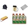 AOQ ORIGINAL QUALITY AOQ - KIT TAGLIANDO FILTRI + 4 lt.olio Edge 5w30 COMPATIBILE CON FIESTA V FIESTA VI 1.4 TDCI 50KW 68CV DAL 2001 in poi