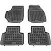 MTM Tappetini Gomma per Fiat Croma II 2005-2011 Design a Vaschetta, su Misura con Bordi Rialzati cod. 3D 5350