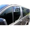 J&J AUTOMOTIVE Deflettori d'Aria per Ford Transit Custom 2012-2023, Set da 2 Pezzi, Nero Fumé Oscurato Heko