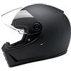 Biltwell Casco Biltwell Lane Splitter - Nero opaco/piatto (Medium)