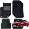 W-Parts Serie 4 TAPPETI - TAPPETINI in Moquette Neri per CITROEN C4 X dal 2022 in poi