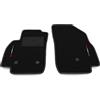 Somer Car Kit Tappetini Auto SOLO ANTERIORI 2pz compatibili con Opel Karl 2015-2025 | Set 2 tappeti anteriori su misura in moquette, bandiera Italia