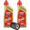 E-Bikers Kit Tagliando power 1 scooter 5W-40 4T, 2 litri, con Filtro Olio compatibile con PIAGGIO Beverly 300 HPE E5 2021-2022 2023 2024 2025