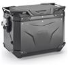 GIVI Valigia Valigie Laterale In Alluminio Trekker Outback CAM-SIDE Evo Per Moto Adventure ADV (NERO 48LT SX)