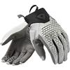 REV'IT! Revit Massif Guanti da moto, grigio chiaro, L