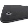 kh Teile Tappetino compatibile per A6 S6 RS6 (C6 4F) Tappeto auto in velluto antracite di qualità premium per conducente